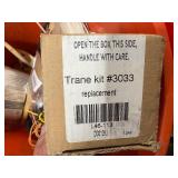 Pallet of HVAC, electrical and plumbing parts: Greenheck, White Rodgers, Honeywell, RACO, DeWalt & more