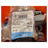 Pallet of HVAC, electrical and plumbing parts: Greenheck, White Rodgers, Honeywell, RACO, DeWalt & more