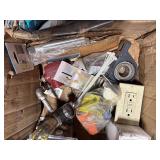 Pallet of HVAC, electrical and plumbing parts: Greenheck, White Rodgers, Honeywell, RACO, DeWalt & more