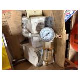 Pallet of HVAC, electrical and plumbing parts: Greenheck, White Rodgers, Honeywell, RACO, DeWalt & more