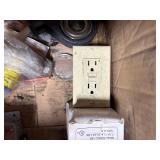 Pallet of HVAC, electrical and plumbing parts: Greenheck, White Rodgers, Honeywell, RACO, DeWalt & more