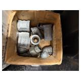 Pallet plumbing, electric, & primer: Yellow Jacket Gauge; Cone Nuts; Shark Bite Max; EMT straps; Rollers