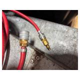 Pallet plumbing, electric, & primer: Yellow Jacket Gauge; Cone Nuts; Shark Bite Max; EMT straps; Rollers