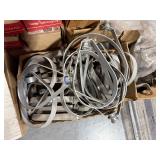 Pallet of electrical parts:  Copper wire; Insulation strip; Tube gun; Tube straps; Conduit carrier & more