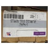 Pallet of electrical parts:  Copper wire; Insulation strip; Tube gun; Tube straps; Conduit carrier & more