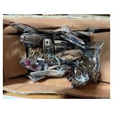 Pallet of electrical parts:  Copper wire; Insulation strip; Tube gun; Tube straps; Conduit carrier & more