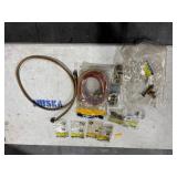 Yellow Jacket (YJ) Plus II HVAC Charging hose; Sealright repair kits; o-rings; JB Swivel nut tees; Valve core removal tool