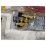 Yellow Jacket (YJ) Plus II HVAC Charging hose; Sealright repair kits; o-rings; JB Swivel nut tees; Valve core removal tool