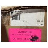 (30) SS braided fire-retardant hoses, various dimensions: ChamFlex, Daikin