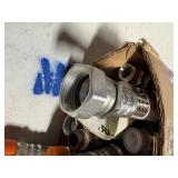 (30) SS braided fire-retardant hoses, various dimensions: ChamFlex, Daikin