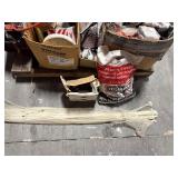 Pallet of electrical and plumbing parts