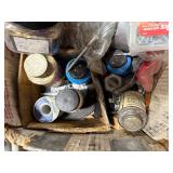 Pallet of electrical and plumbing parts