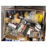 Pallet of electrical and plumbing parts