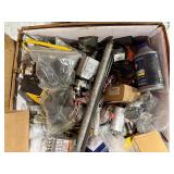 Pallet of electrical and plumbing parts