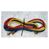 Compute-A-Charge Scale; TotalTest2;  Parker Liquid Line Filter-drier; Yellow Jacket Plus II Charging hose