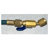 Compute-A-Charge Scale; TotalTest2;  Parker Liquid Line Filter-drier; Yellow Jacket Plus II Charging hose