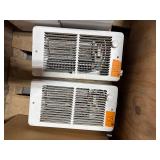 QMark Fan-forced wall heaters LFK4083F and vents