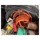 Bin of tubes, hoses, and wires