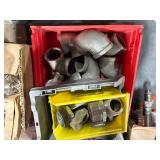 Pallet of plumbing and electrical parts