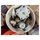 Pallet of plumbing and electrical parts