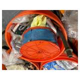 Pallet of plumbing and electrical parts