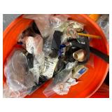 Pallet of plumbing and electrical parts