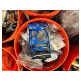 Pallet of plumbing and electrical parts