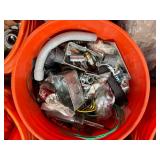 Pallet of plumbing and electrical parts