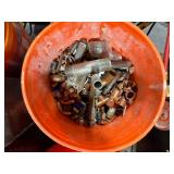 Pallet of plumbing and electrical parts