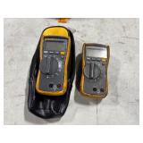 (2) Fluke 116 True RMS digital multimeters