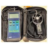 Extech Thermo-anemometer, and CVC portable current and voltage calibrator