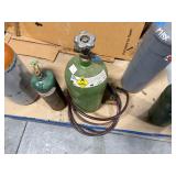 5) Tank Cylinders: Nitrogen compressed, (2) acetylene dissolved tank cylinder, (2) oxygen compressed