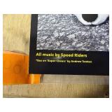 Speed riders Super Cheers autographed LP record SCR-002; Gray MN hoodie