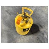 R500 Refrigerant Disposable Cylinder holding 10 lbs of refrigerant