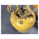 R500 Refrigerant Disposable Cylinder holding 10 lbs of refrigerant