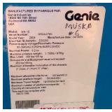 Genie Lift Model GR-15 Runabout Electric Aerial Work Platform Powers up see video of it running and driving.