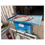 Genie Lift Model GR-15 Runabout Electric Aerial Work Platform Powers up see video of it running and driving.