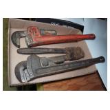 *3* Pipe Wrenches *3* Pipe Wrenches