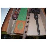 Vintage Hand Drill with Drill Bits Vintage Hand Drill with Drill Bits