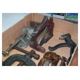 Pipe Vise and Riveter Pipe Vise and Riveter