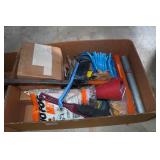 Assorted Hardware - Tools, Airhose, Brooms Assorted Hardware - Tools, Airhose, Brooms