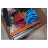 Assorted Hardware - Tools, Airhose, Brooms Assorted Hardware - Tools, Airhose, Brooms