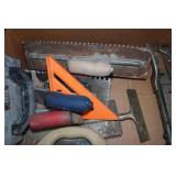 Assorted Tools - Pliers, Saw, Masonry Assorted Tools - Pliers, Saw, Masonry