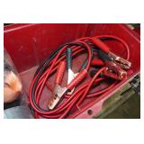Tool Box with Straps and Jumper Cables Tool Box with Straps and Jumper Cables