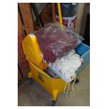Mop Bucket and Mop Heads Mop Bucket and Mop Heads