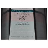 *2* Chicago Metallic Lasagna Trio Pans *2* Chicago Metallic Lasagna Trio Pans