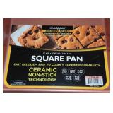 *4* Casaware Ceramic Non-Stick Square Pans *4* Casaware Ceramic Non-Stick Square Pans
