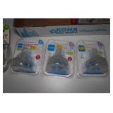 Assorted Baby Bottles and Nipples Assorted Baby Bottles and Nipples