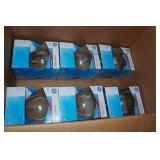 *6* 60W Crystal Clear Decorative Bulbs *6* 60W Crystal Clear Decorative Bulbs
