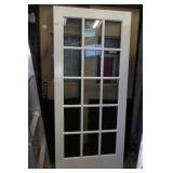 Wood Door with Window Wood Door with Window